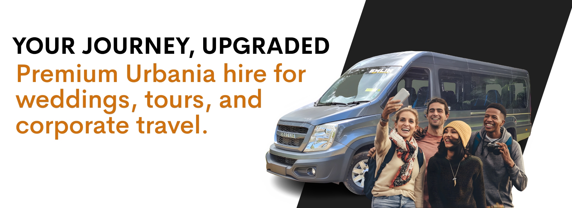 Corporate travel Urbania hire