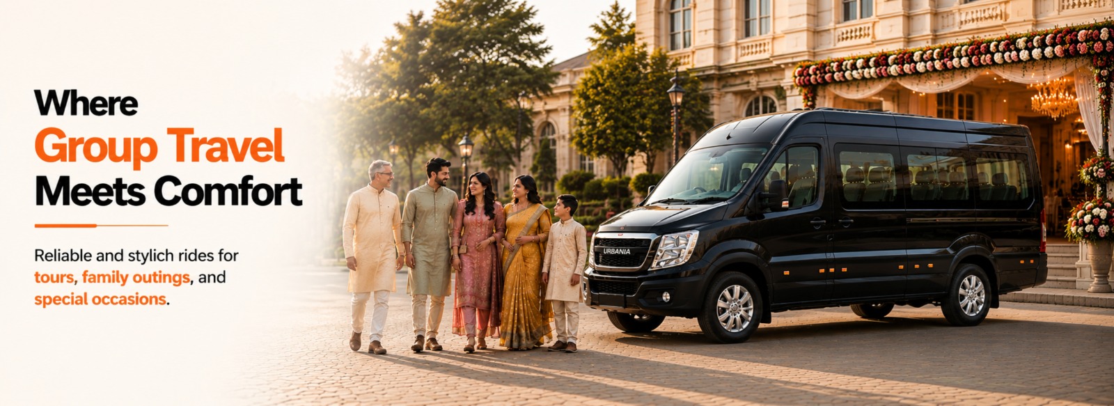 Corporate travel Urbania hire
